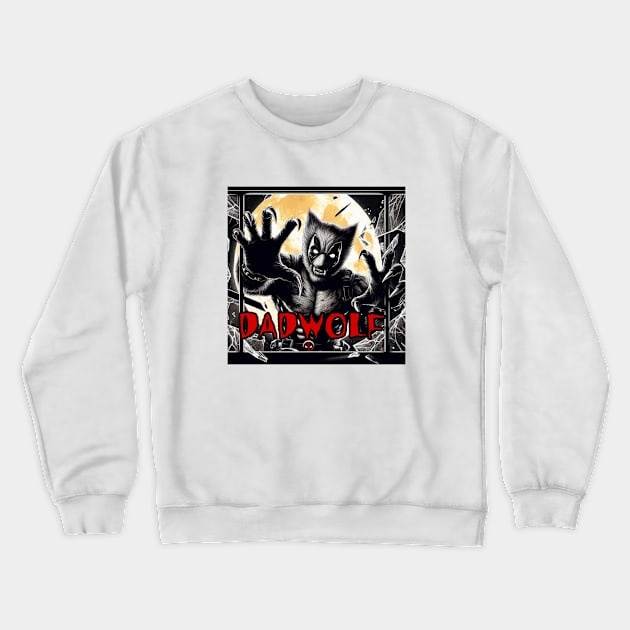 DADWOLF Crewneck Sweatshirt by XanderPool Gaming 